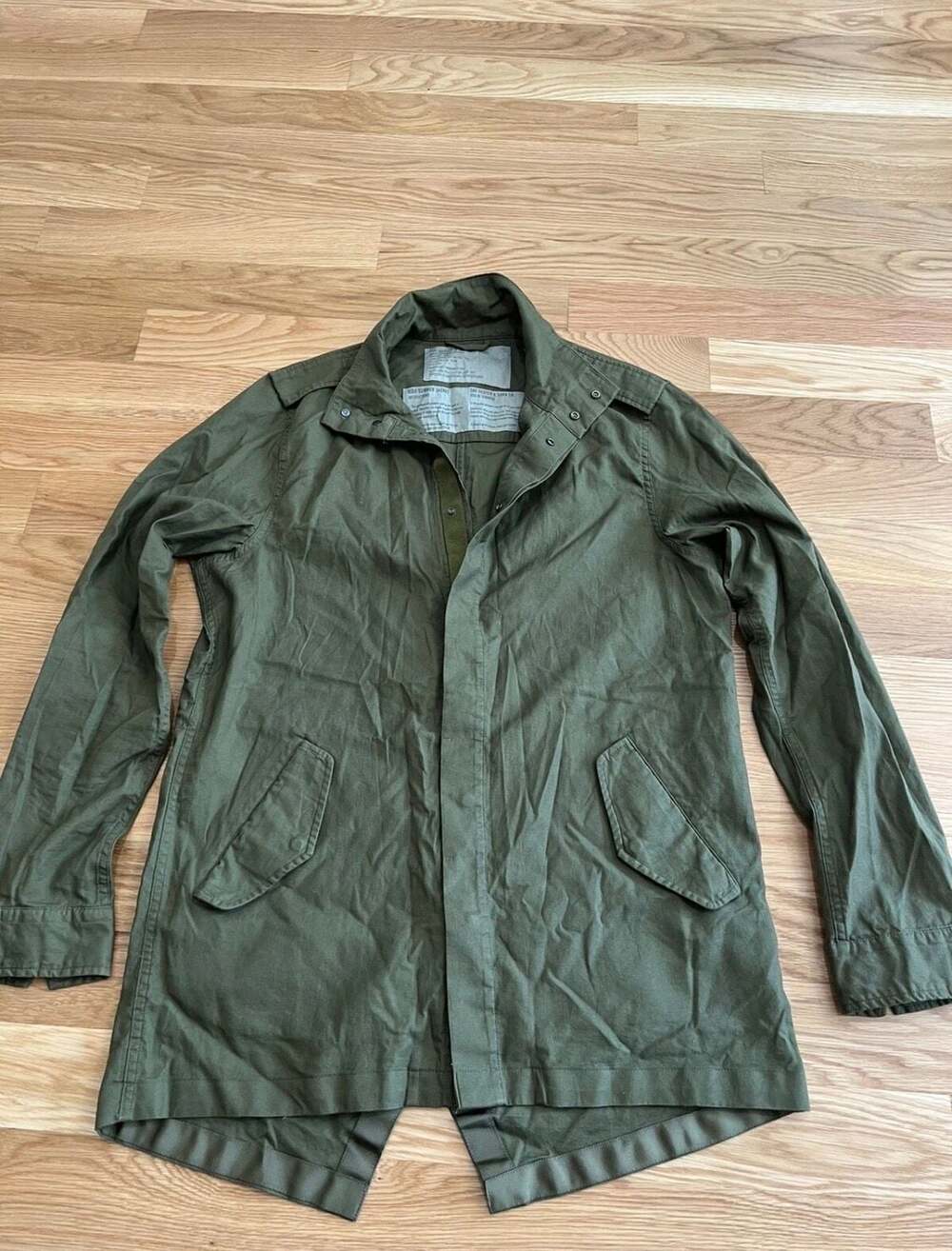 Scotch & Soda High Summer Military Style Field Utility Jacket